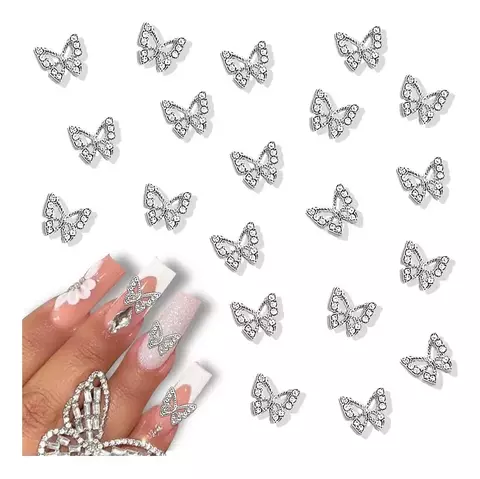 Amuletos De Borboleta Para Unhas