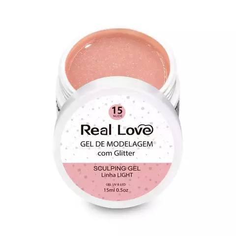 Gel real love Sculpting 15 / Glitter