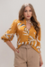 Camisa estampada manga longa