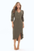 Vestido Midi em Crepe - comprar online