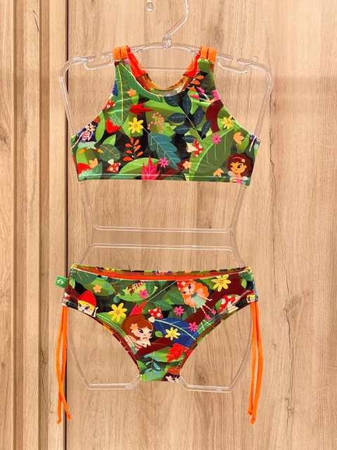 BIQUÍNI BABY ROSE FADAS 36906 - comprar online