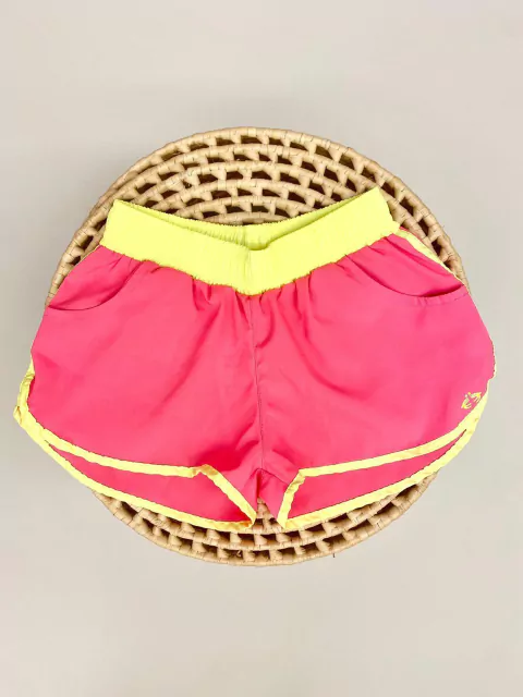 SHORTS KIDS LETICIA ROSA CHICLETE 39063