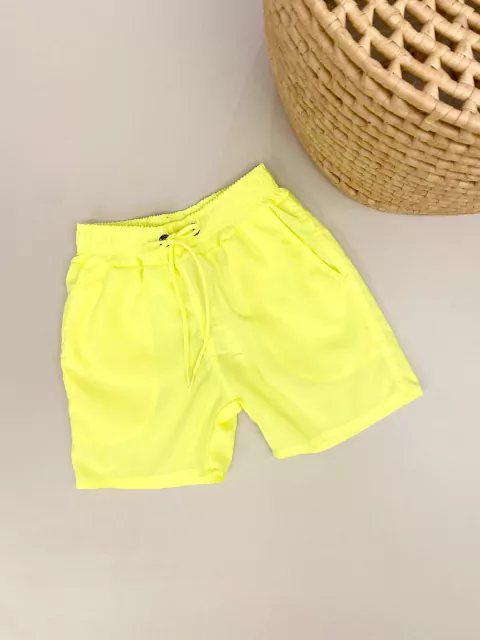 BERMUDA KIDS PEDRO AMARELO FLUOR 39851