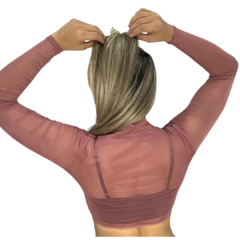 Blusa Style Tela Punho - Rosê na internet