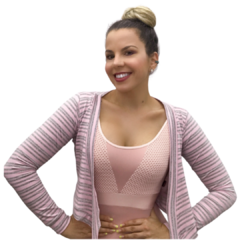 bolero ballerina adulto - Rosa com Prata na internet
