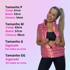 Colete Bariloche Adulto - Rosa na internet