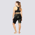 SHORT YOGA UNISEX - Monstera negra en internet