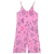 Juana MONO PUNTO CRUZ rosa - comprar online