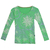 Remera manga larga - JUANA LONG SLEEVE Flor de Loto verde