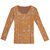 Long sleeve T-shirt - JUANA LONG SLEEVE ÑANDUTÍ DORADO