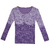 Remera manga larga - JUANA LONG SLEEVE HOJAS violeta