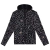 UNISEX Origami black and gray HOODIE jacket