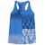 Musculosa Yoga Tank Top Azul Figuras - comprar online