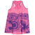 Musculosa tank top rosa y violeta