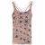YOGA CROSSED Tank top - Macroñandutí beige
