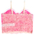 COQUETTE TOP - Plumas rosa - comprar online