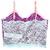 COQUETTE TOP - corazones violeta - comprar online