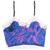 COQUETTE TOP - azul y fuxia