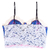 COQUETTE TOP - azul y fuxia - comprar online