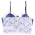 COQUETTE TOP - azul y fuxia - comprar online