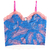 COQUETTE TOP - Plumas azul