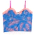 COQUETTE TOP- Plumas azul