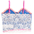 COQUETTE TOP - Plumas azul - comprar online