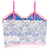 COQUETTE TOP- Plumas azul - buy online