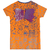 KIDS WINGED T SHIRT-Naranja