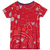 KIDS WINGED T SHIRT- tulipanes rojos - comprar online