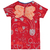 KIDS WINGED T SHIRT- tulipanes rojos