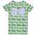 KIDS WINGED T SHIRT - Gallos verde