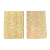 BASIC PLACE MAT (X2) -Corazones verde y fuxia