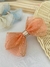 Imagem do Kit Laços organza - 3 Laços (10cm)+ 1- Tiara adaptável