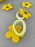 Par mini xuxinha - Flor amarela - comprar online