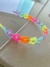 Arco florzinhas Neon - Laçaria by Joyce Miranda | Acessórios Feito a Mão com Muito Amor