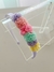 Arco - Pompons coloridos / malha - loja online