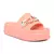Chinelo Feminino Plataforma Anabela Salto Leve 100% em EVA - comprar online