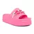 Chinelo Feminino Plataforma Anabela Salto Leve 100% em EVA na internet
