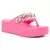 Chinelo Feminino Plataforma Salto Super Leve e Macio em EVA