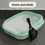 Imagem do Caixa de Areia Portátil para Gatos - Design Semi-Fechado com Bandeja Removível para Fácil Limpeza