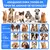 Aspirador de pelos para pets, 99% eficiente, baixo ruído, 3 níveis de ajuste, Pet Grooming - loja online