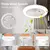 Imagem do Ventilador de Teto com Iluminação LED e Controle Remoto