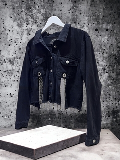 Campera JEAN DIAMOND BLACK - comprar online