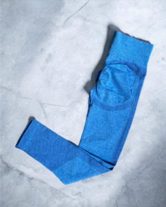 CALZA FIT LARGA AZUL - comprar online