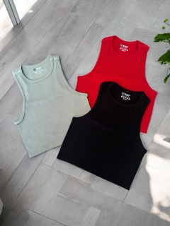 MUSCULOSA EVA GRIS - comprar online