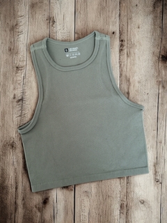 MUSCULOSA EVA GRIS - comprar online