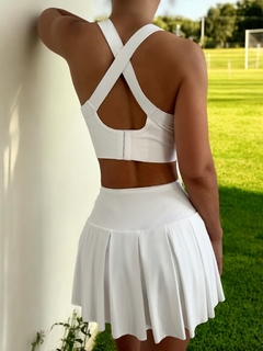 Falda TANIA Beige - tienda online