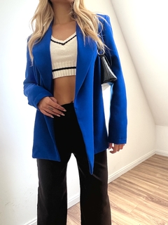 Blazer SEPIA azul - mandy