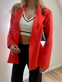 Blazer SEPIA ROJO